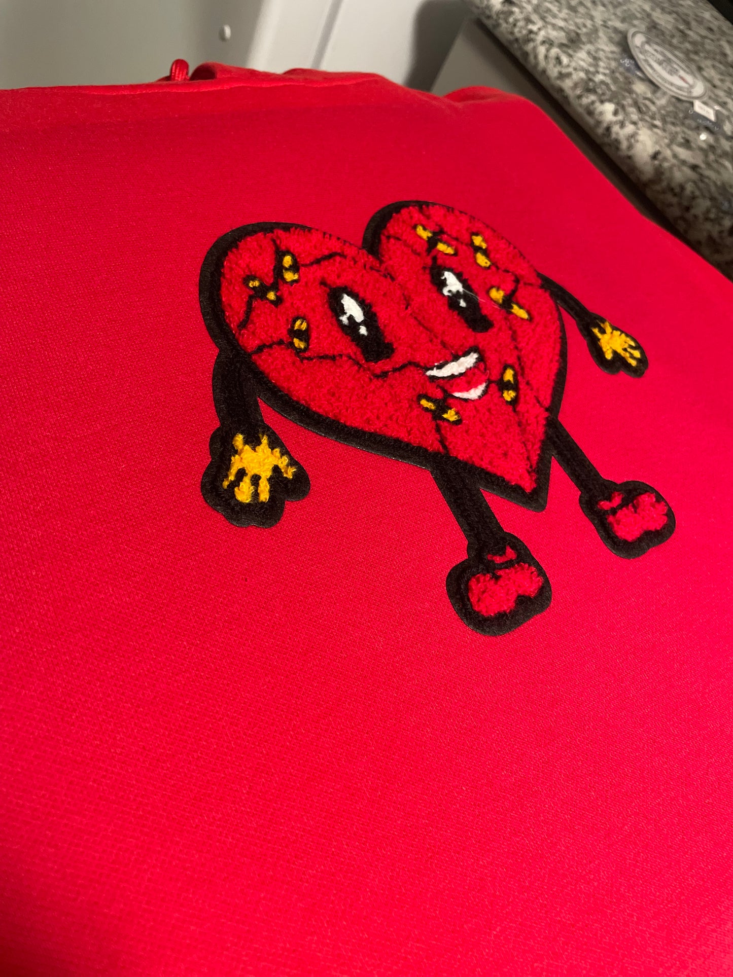 Red hoodie Red Heart