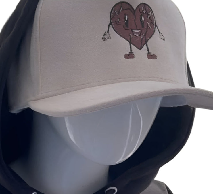 Chocolate 🤎 heart hat