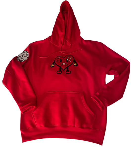 Red hoodie Red Heart