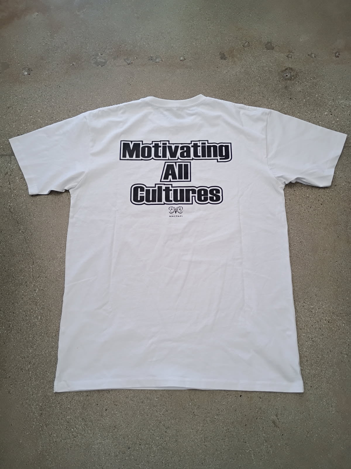 Complete the Mission white & black tee