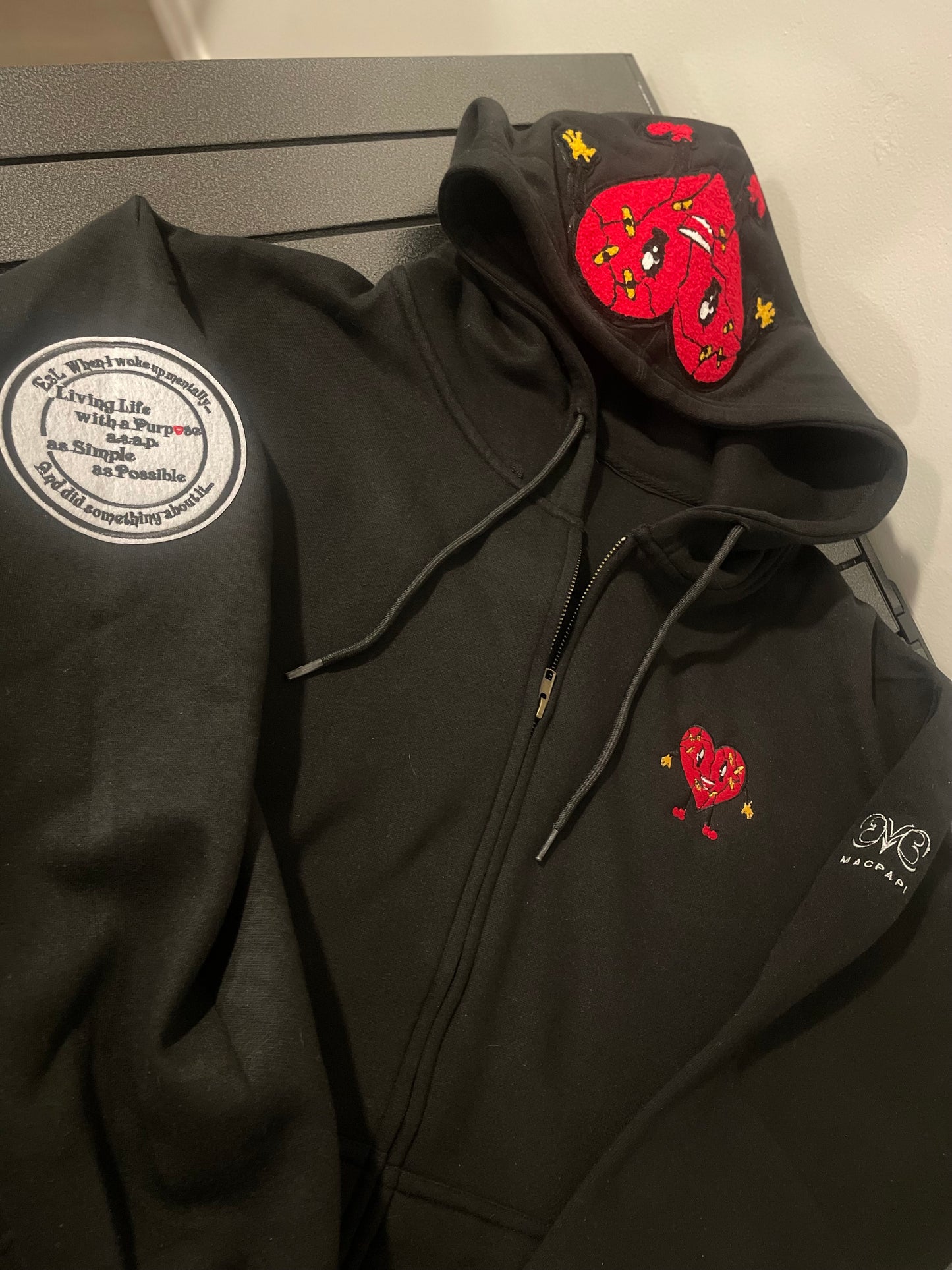 Zip up Heart
