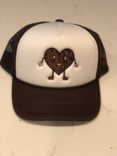 Load image into Gallery viewer, Chocolate Heart 🤎trucker hat
