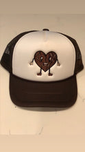 Load image into Gallery viewer, Chocolate Heart 🤎trucker hat
