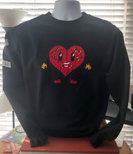 Load image into Gallery viewer, All love bandage heart crew neck
