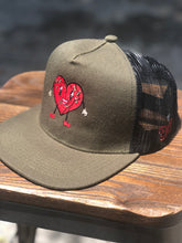 Load image into Gallery viewer, Olive ❤️ trucker hat
