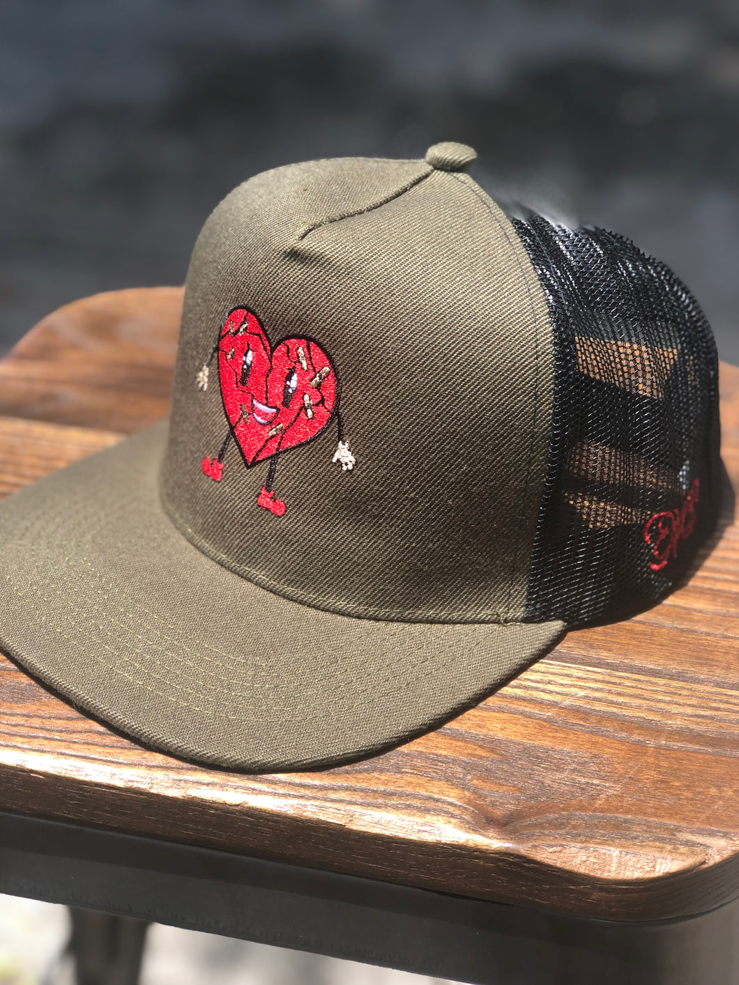 Olive ❤️ trucker hat