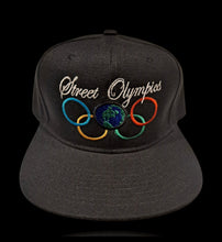 Load image into Gallery viewer, Street Olympics hat black
